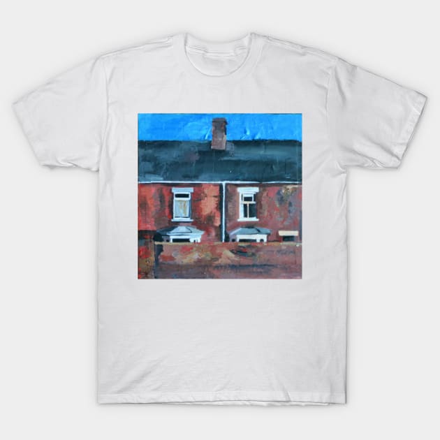 Back Of Terraces, York T-Shirt by golan22may